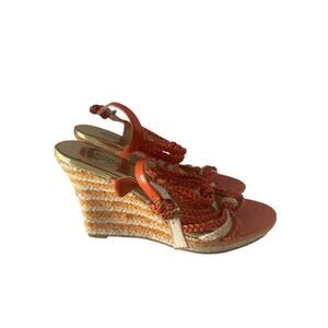 Michael Kors Espadrille Patent Leather Heels